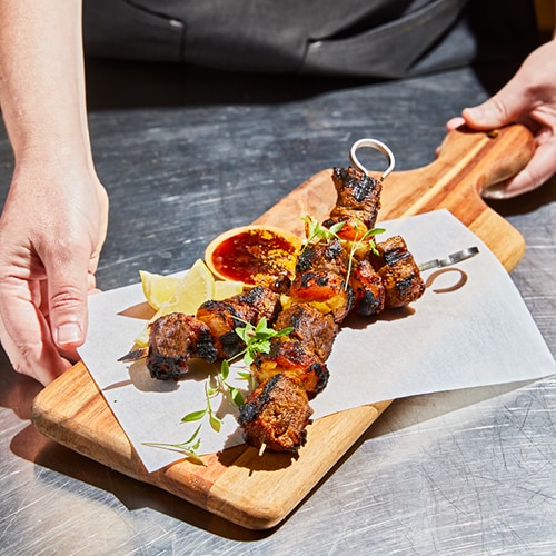 South African Lamb and Apricot Sosaties South African Lamb and Apricot Sosaties